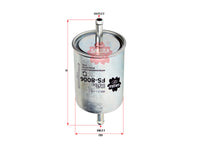 SAKURA,, Fuel Filter (In-Line), 16400-V2705, FS-8006, GREAT WALL