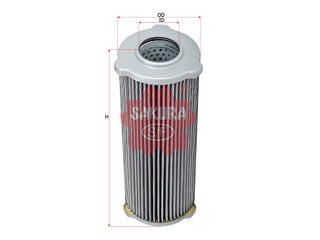 SAKURA,, Hydraulic Oil Filter (Element), 11992372, H-53010, LIEBHERR