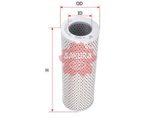 SAKURA,, Hydraulic Oil Filter (Element), 4J-0816, H-5502, CATERPILLAR