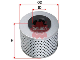 SAKURA,, Hydraulic Oil Filter (Element), 87904F, H-55420, FREIGHTLINER