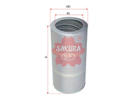 SAKURA,, Hydraulic Oil Filter (Element), 195-60-16320, H-5609, KOMATSU