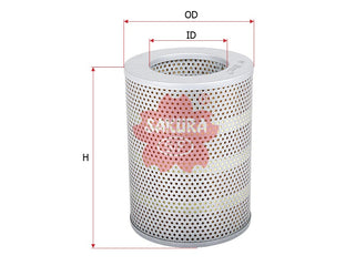 SAKURA,, Hydraulic Oil Filter (Element), 207-60-71180, H-5646, KOMATSU