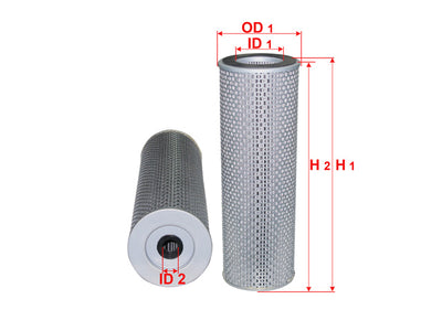 SAKURA,, Hydraulic Oil Filter (Element), V63297, H-57030, VERSATILE