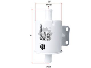 SAKURA,, Hydraulic Oil Filter (In-Line), 67502-20540-71, H-5902, TOYOTA