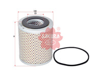 SAKURA,, Hydraulic Oil Filter (Element), AR75603, H-7601, ALLIS CHALMERS