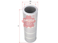 ဟိုက်ဒရောလစ်ဆီစစ်ထုတ်စက် (ဒြပ်စင်)၊ SAKURA၊ 71416241၊ H-7911၊ KOMATSU (126448)