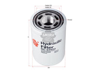SAKURA,, Hydraulic Oil Filter (Spin-On), F023753, HC-57020, BOBCAT