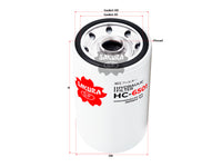 SAKURA,, Hydraulic Oil Filter (Spin-On), 25010643, HC-6501, FIAT-ALLIS