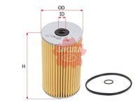 SAKURA,, Oil Filter (Element), MC-75888, O-1002, MITSUBISHI