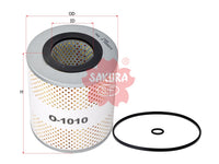 กรองน้ำมันเครื่อง(ไส้กรอง) SAKURA, AY110-MT501, O-1010, MITSUBISHI (124782)