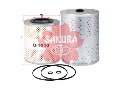 SAKURA,, Oil Filter (Element), ME180514, O-1012-S, FUSO