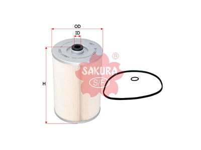 SAKURA,, Oil Filter (Element), 5-86511-576-0, O-1323, HINO