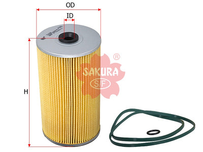 SAKURA,, Oil Filter (Element), S1560-72261, O-1325, HINO