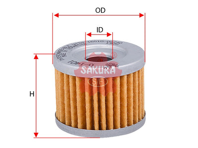 SAKURA,, Oil Filter (Element), 16510-45H20, O-1401, SUZUKI