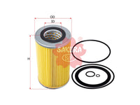 SAKURA,, Oil Filter (Element), 9-88513106-2, O-1502, ISUZU