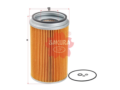 SAKURA,, Oil Filter (Element), 9-88513264-1, O-1505, HITACHI