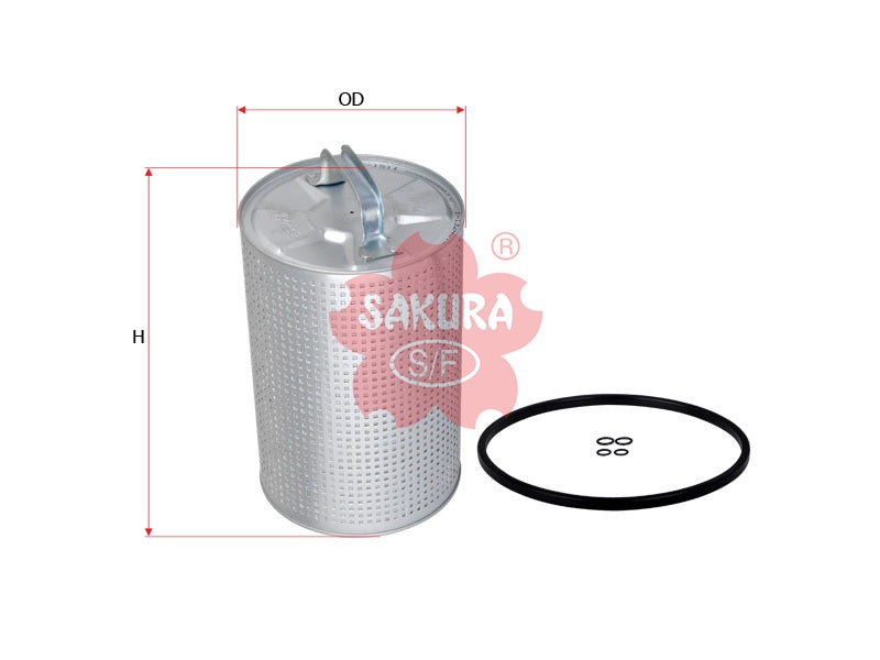 กรองน้ำมันเครื่อง(ลึก) SAKURA, 8659-23-840, O-1511, MAZDA (125291)