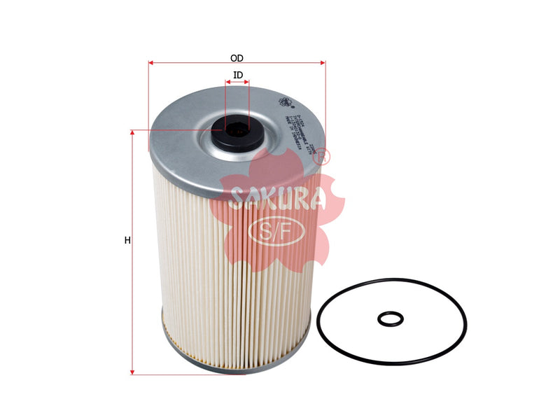 SAKURA,, Oil Filter (Element), 1-13240132-1, O-1524, HINO