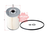 SAKURA,, Oil Filter (Element), 1-13240241-0, O-1530, ISUZU