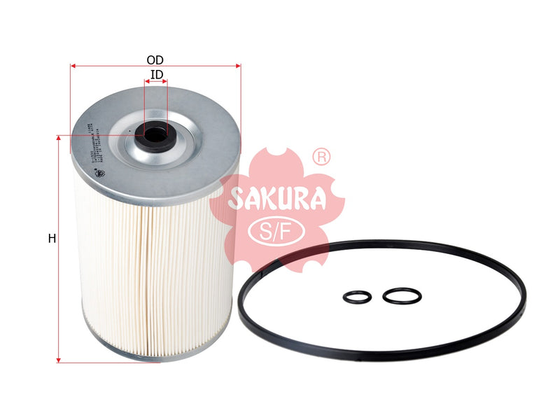 SAKURA,, Oil Filter (Element), 1-13240241-0, O-1530, ISUZU