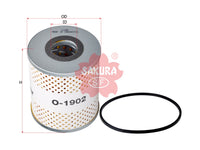 SAKURA,, Oil Filter (Element), 7984267, O-1902, CLAAS