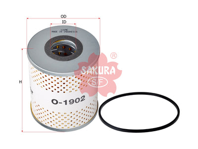 กรองน้ำมันเครื่อง(ไส้กรอง) SAKURA, 7984267, O-1902, CLAAS (123158)