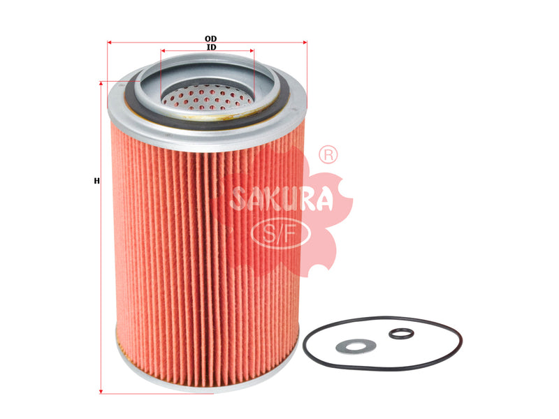 SAKURA,, Oil Filter (Element), 126650-35350, O-5215, YANMAR