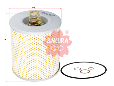 SAKURA,, Oil Filter (Element), 9308, O-5303, CLAAS