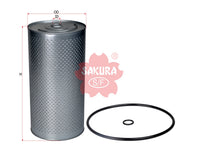 กรองน้ำมันเครื่อง(ลึก) SAKURA, 6631-54-5050, O-5704, ALLIS CHALMERS (123208)