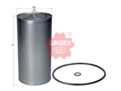 กรองน้ำมันเครื่อง(ลึก) SAKURA, 6631-54-5050, O-5704, ALLIS CHALMERS (123208)
