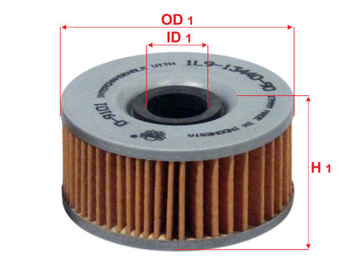 SAKURA,, Oil Filter (Element), 1L9-13440-90, O-9101, YAMAHA