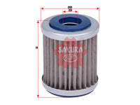 กรองน้ำมันเครื่อง(ไส้กรอง) SAKURA, 1UY-13440-02, O-9102, YAMAHA (122979)