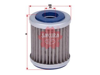 SAKURA,, Oil Filter (Element), 1UY-13440-02, O-9102, YAMAHA