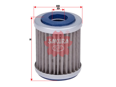 SAKURA,, Oil Filter (Element), 1UY-13440-02, O-9102, YAMAHA