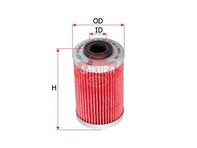 SAKURA,, Oil Filter (Element), 580 38 005 101, O-98070, KTM