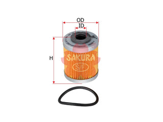 SAKURA,, Oil Filter (Element), 590 380 46 144, O-98080, KTM