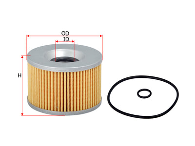 SAKURA,, Oil Filter (Element), 1219000, O-98150, TRIUMPH