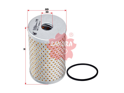 SAKURA,, Oil Filter (Element), 153468, PO-83010, SCANIA
