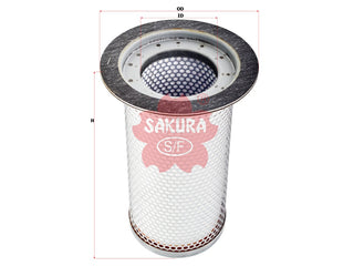 Air/Oil Separator (Element), SAKURA, 92077601, SA-5317, INGERSOLL RAND (127116)