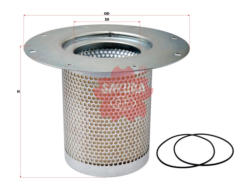 Air/Oil Separator (Element), SAKURA, 2901-0213-00, SA-6702, ATLAS COPCO (123226)