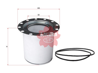 Air/Oil Separator (Element), SAKURA, 6-3569-0, SA-7937, KAESER (127141)