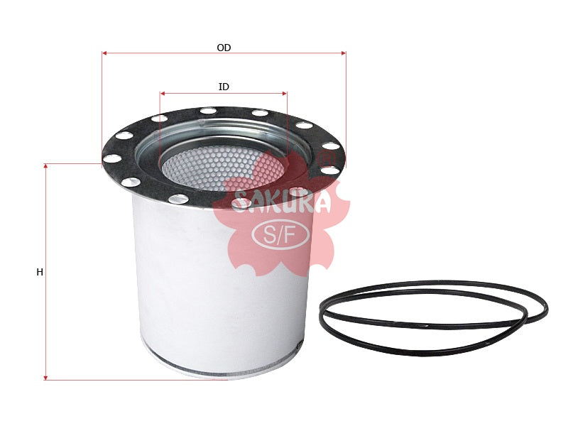 Air/Oil Separator (Element), SAKURA, 6-3569-0, SA-7937, KAESER (127141)