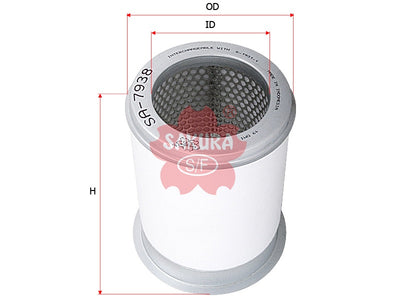 Air/Oil Separator (Element), SAKURA, 6-1931-1, SA-7938, KAESER (127096)