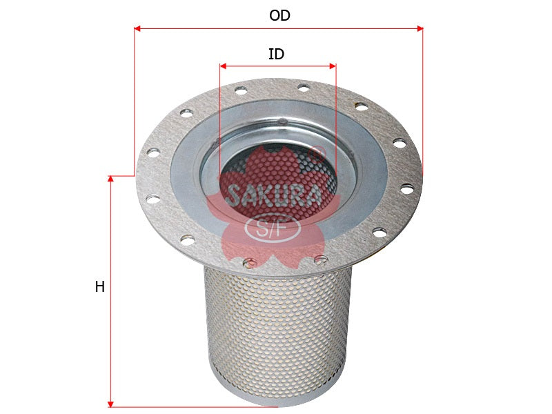 Air/Oil Separator (Element), SAKURA, 290654800, SA-7992, ATLAS COPCO (123144)