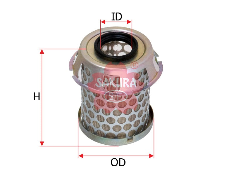 Fuel/Water Separator (Element), SAKURA, ME121653, SF-1001, MITSUBISHI (124970)