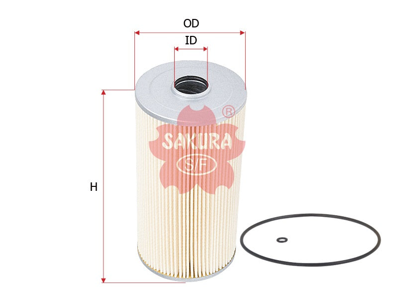 Fuel/Water Separator (Element), SAKURA, S234011730L, SF-1307, CAMC (124386)