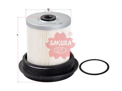 Fuel/Water Separator (Element), SAKURA, F4TZ-9N184-B, SF-19200, FORD (126564)