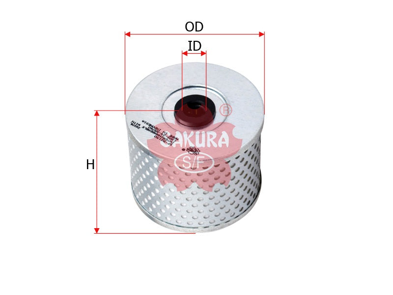 Fuel/Water Separator (Element), SAKURA, 1203-24-55760, SF-52150, KOMATSU (126904)