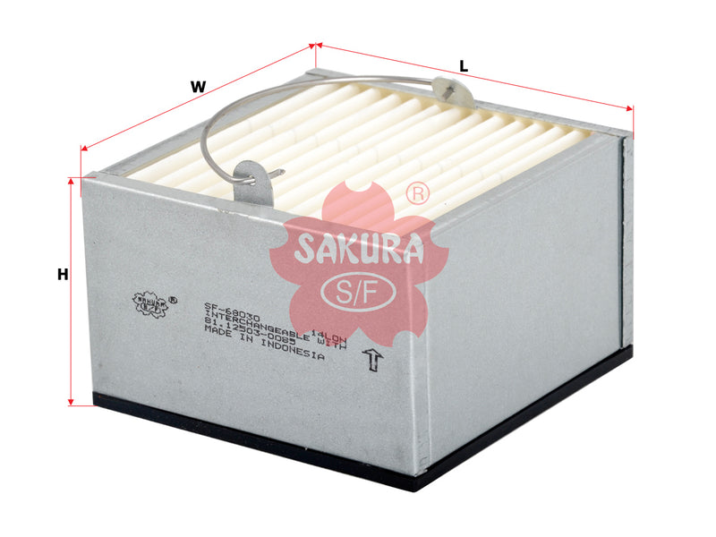 Fuel/Water Separator (Element), SAKURA, 50 01 864 856, SF-68030, STEYR (123771)