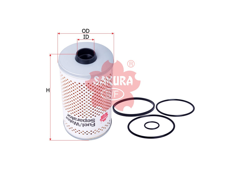 Fuel/Water Separator (Element), SAKURA, 85105574, SF-72011, DETROIT DIESEL (124542)